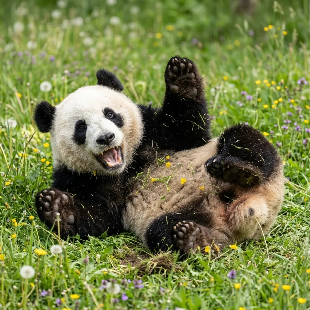 The Playful Panda